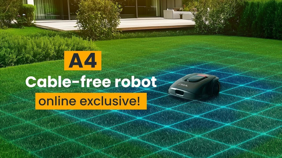 robot rasaerba automatico - a 4