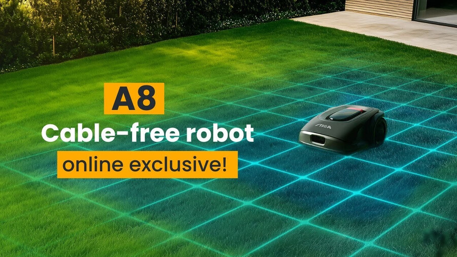 robot rasaerba automatico - a 8