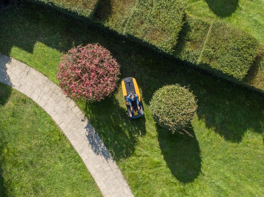 trattore da giardino a batteria - swift 372e