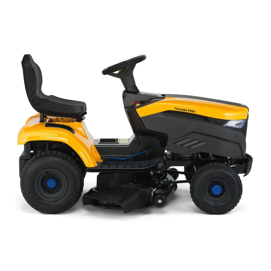 trattore da giardino a batteria - tornado 598e