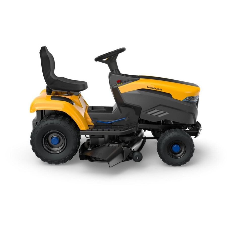 trattore da giardino a batteria - tornado 7108e