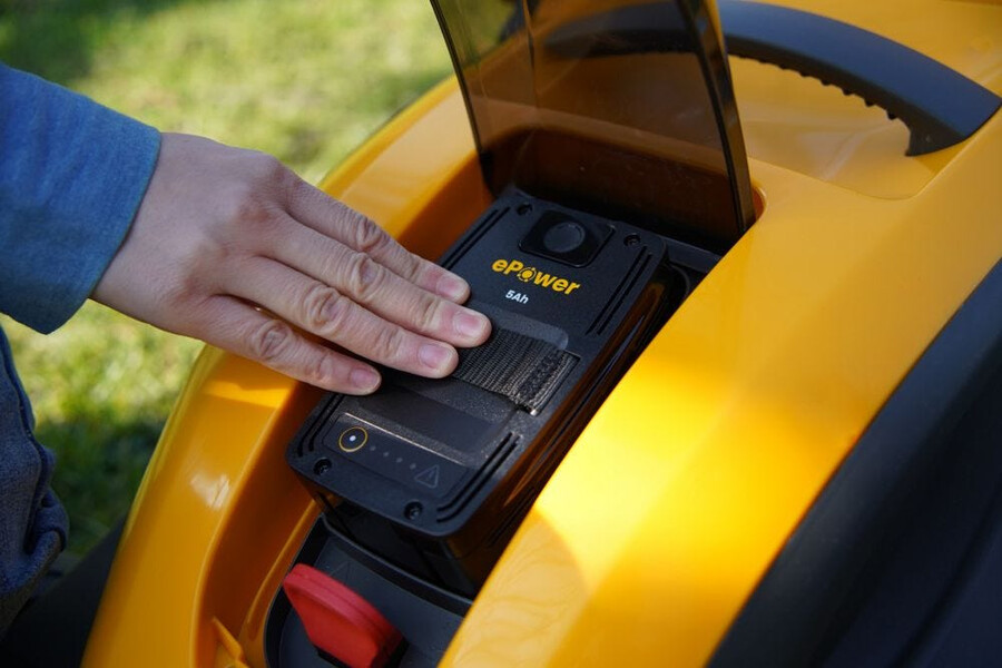 tosaerba a batteria - kit combi 344e