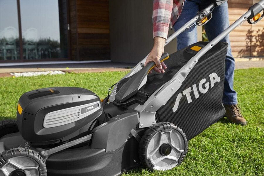 tosaerba a batteria - twinclip 950e v kit