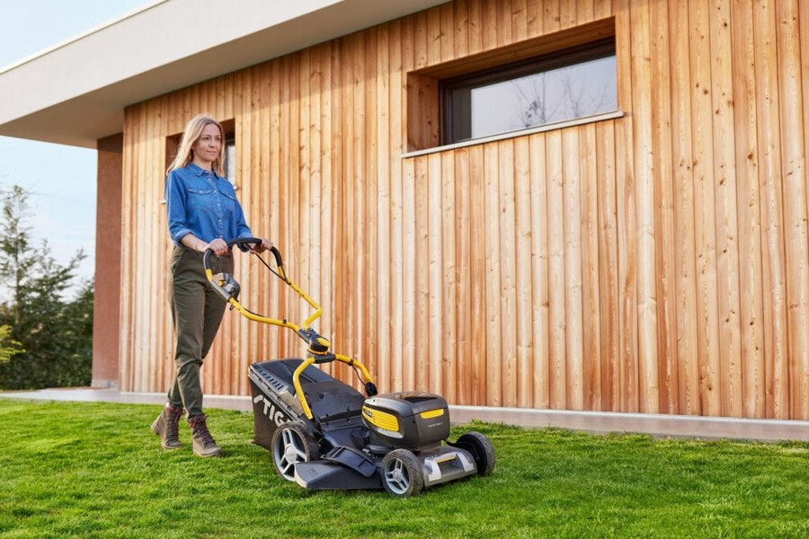 tosaerba a batteria - combi 753e v kit