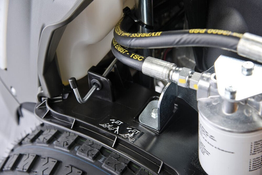rasaerba frontale a benzina - park pro 900 awx
