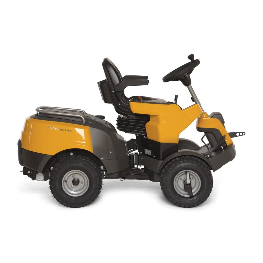 rasaerba frontale a benzina - park pro 900 awx